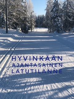 Hyvinkään ajantasainen latutilanne. Hyvinkään ajantasainen latutilanne.
